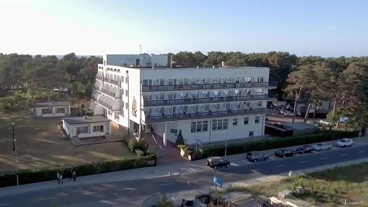 Hotel Osrodek Wypoczynkowo Rehabilitacyjny Wlokniarz Ustka Esterno foto